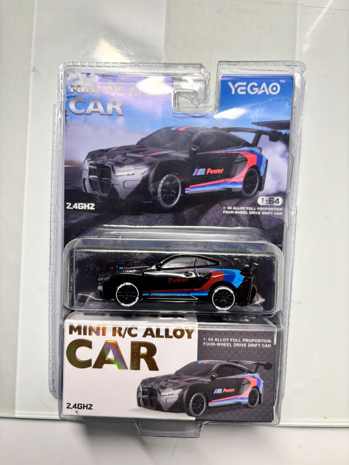 BMW M4 1:64 Mini RC Drift Car – 2.4GHz 4WD Alloy Racing Car