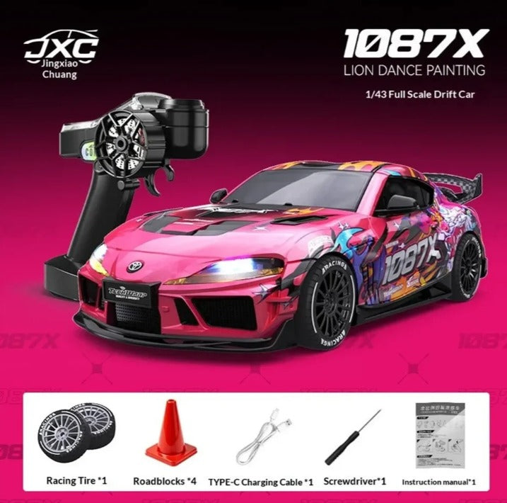 CC JXC SP4301 Official Licensed Supra 1/43 4WD Drift Car with Gyro