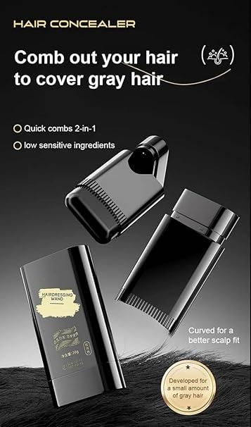 Covering White Hair is Simple and Convenient