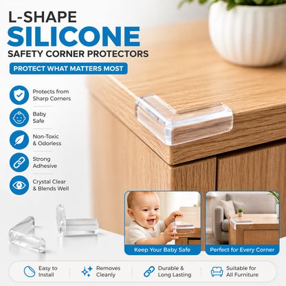 Silicone Safety Corner Protectors