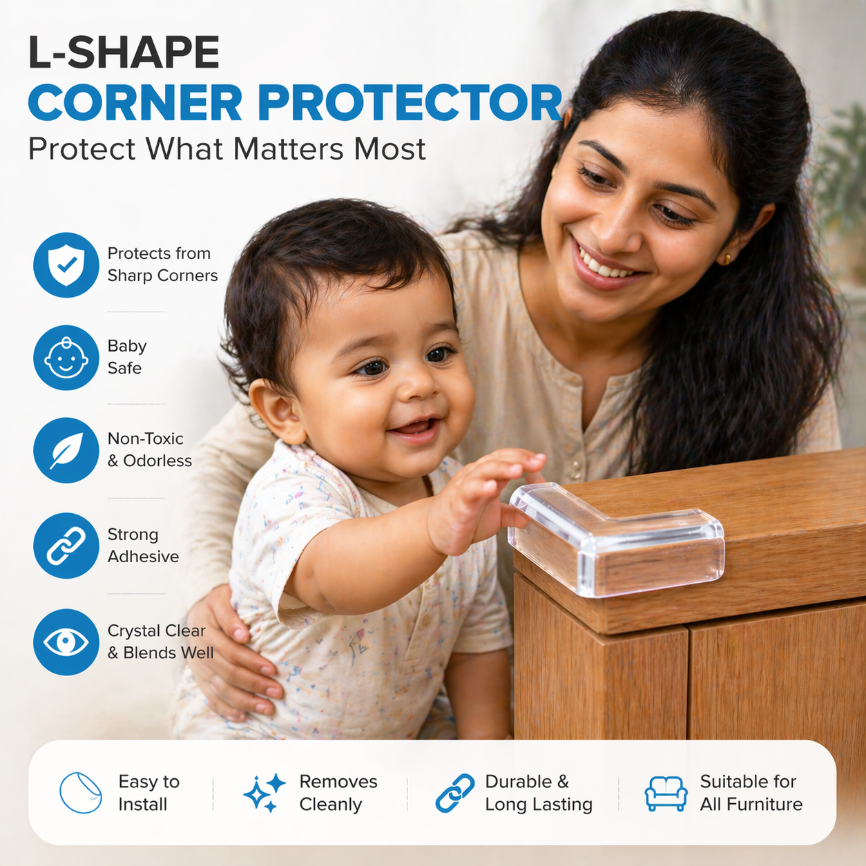 Silicone Safety Corner Protectors