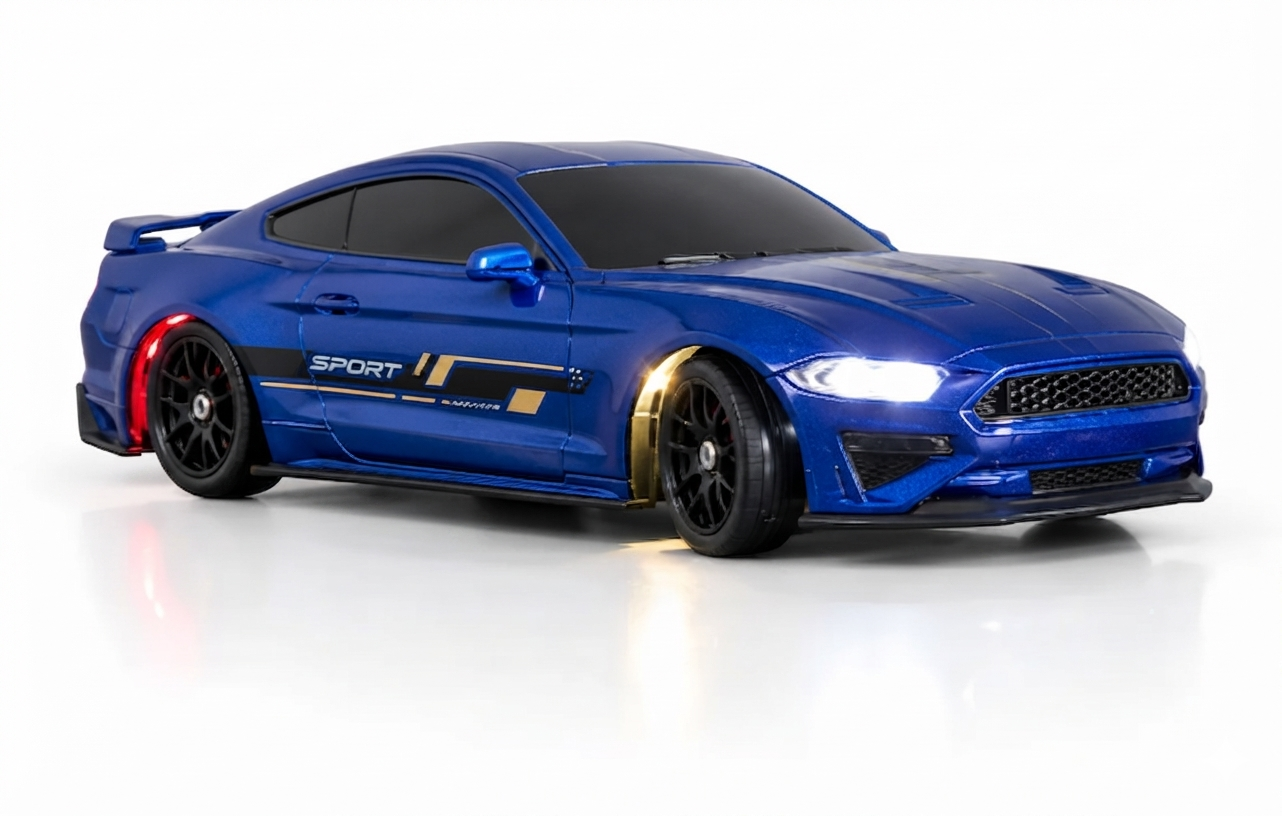 Mini Mustang 1:43 with Proportional Steering and Throttle