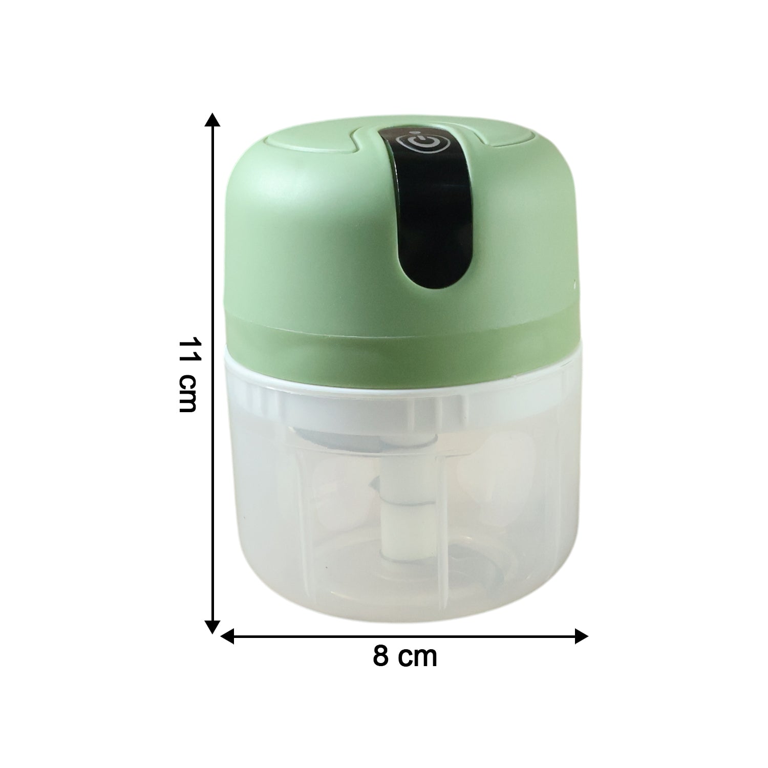 Mini Electric Food Processor  Vegetable Chopper Garlic Chopper  Machine  (250 Ml)