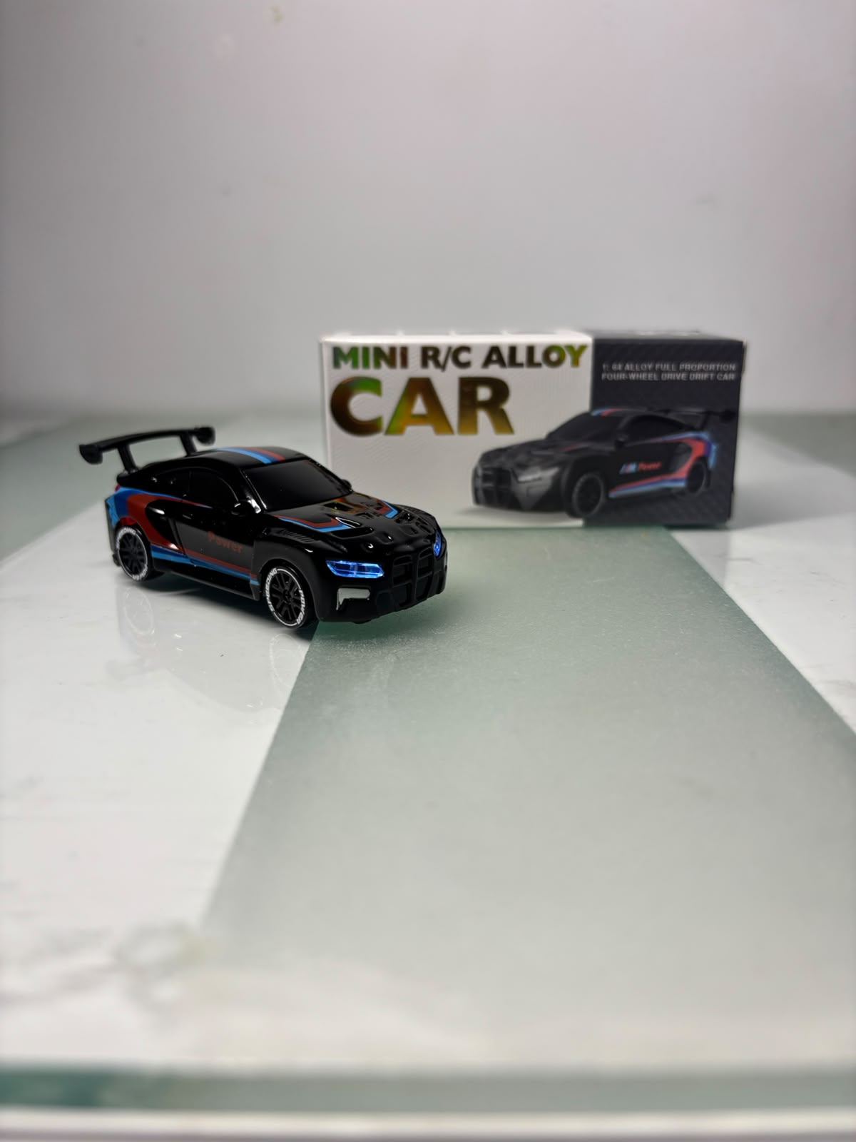 BMW M4 1:64 Mini RC Drift Car – 2.4GHz 4WD Alloy Racing Car