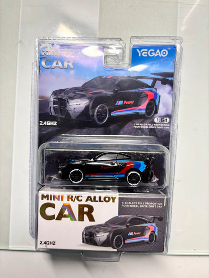 BMW M4 1:64 Mini RC Drift Car – 2.4GHz 4WD Alloy Racing Car