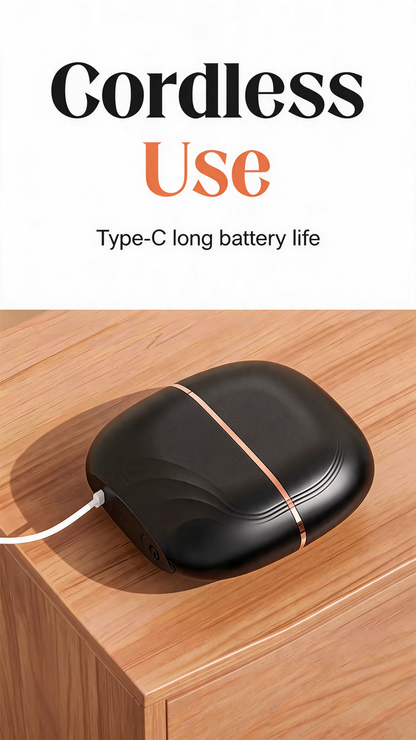 Mini Cordless Hair Straightener Comb