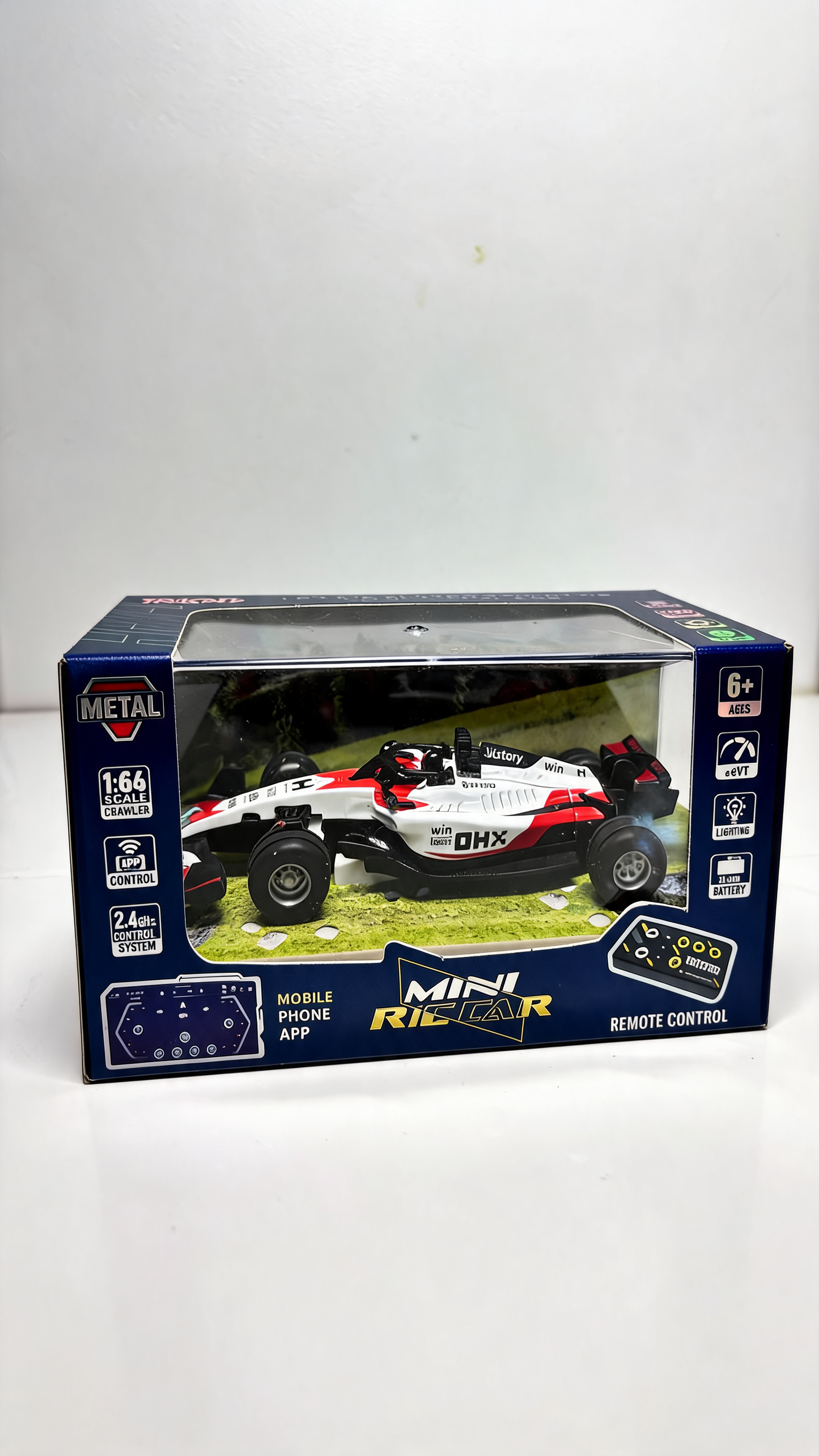 Turbo F1 Remote Control Racing Car – 2.4GHz