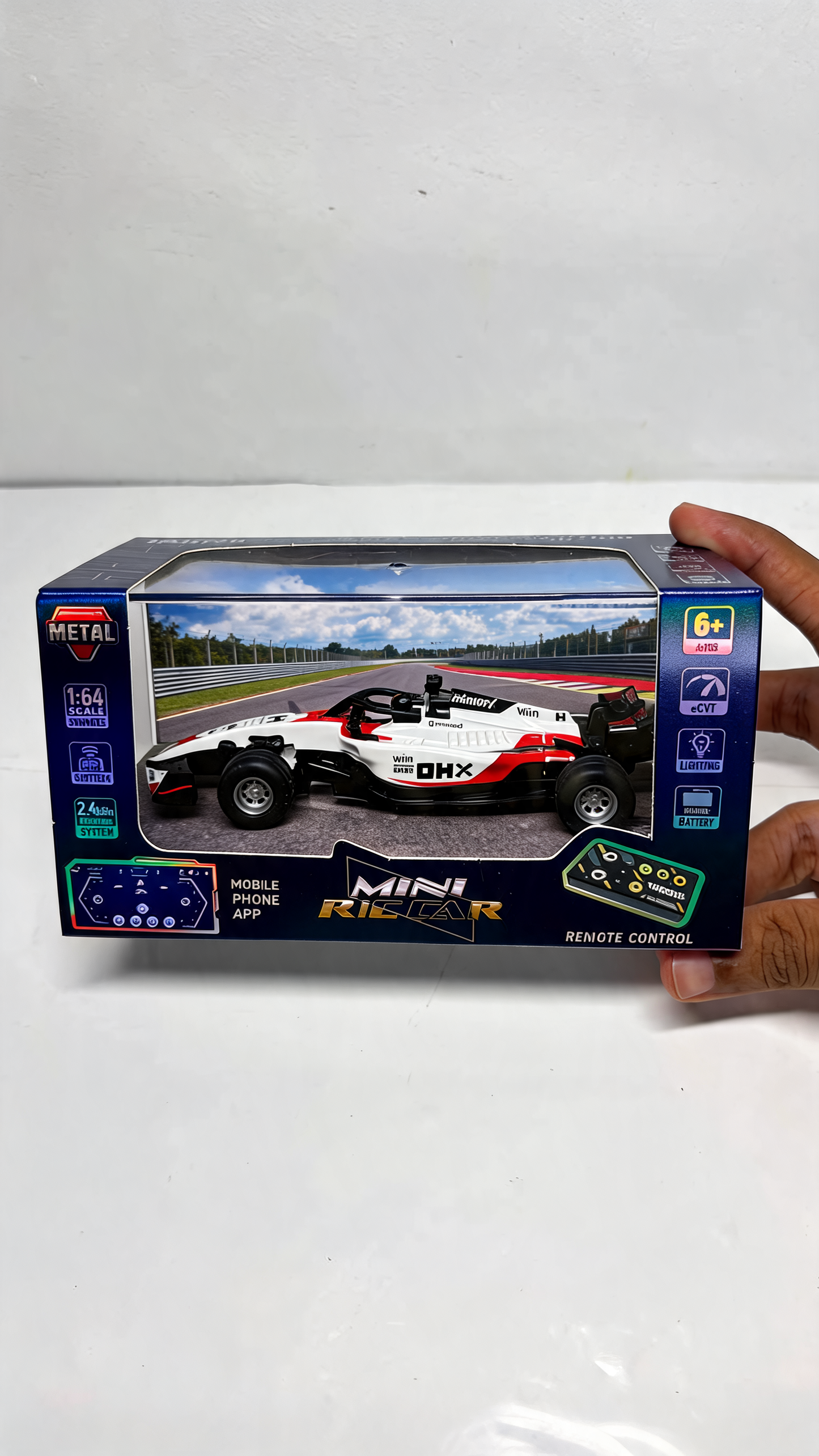 Turbo F1 Remote Control Racing Car – 2.4GHz