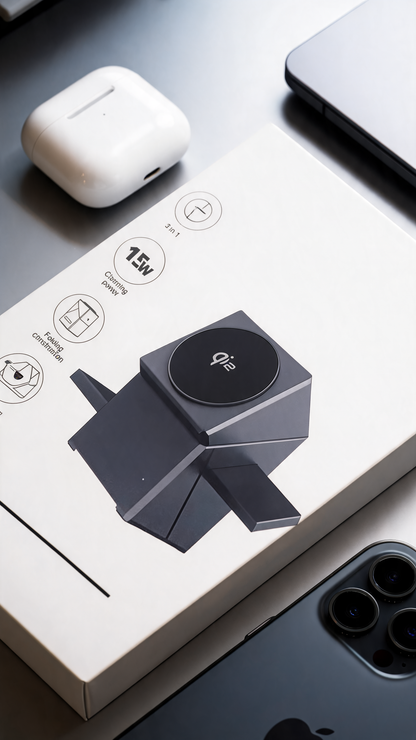 CleverCharge™ 360 The All-in-One Rotating Power Station