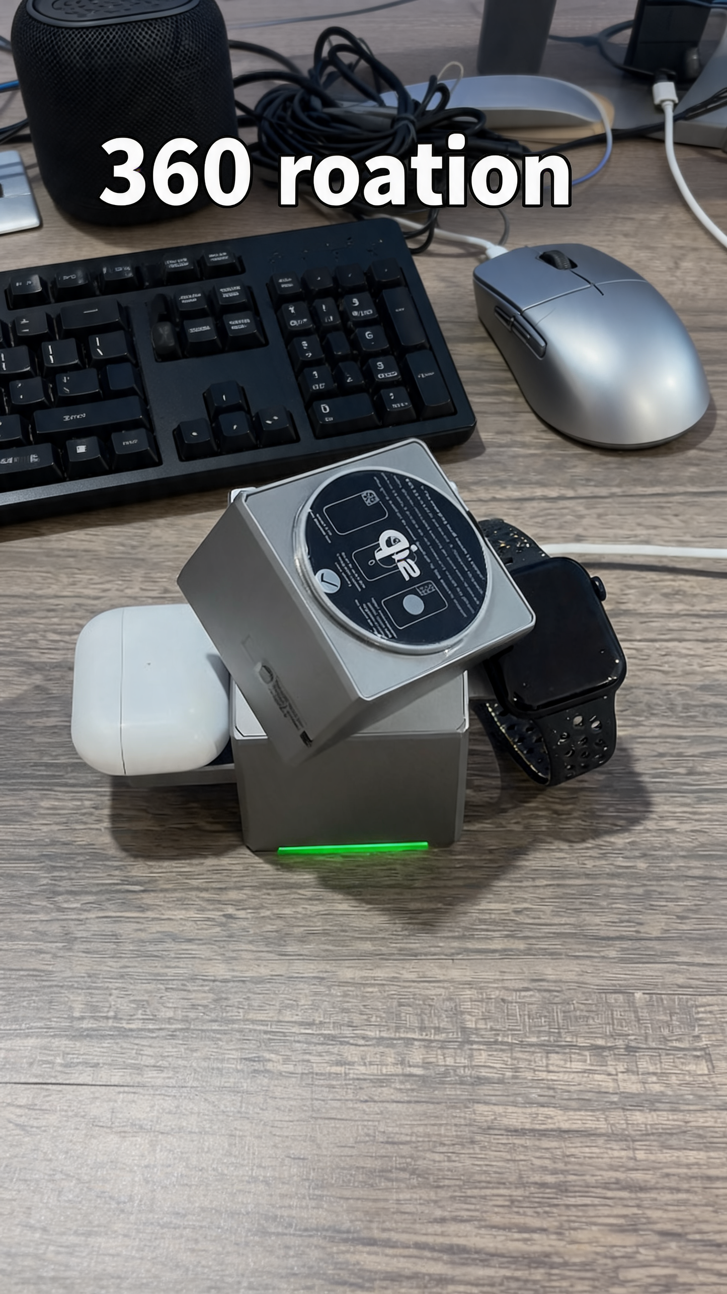 CleverCharge™ 360 The All-in-One Rotating Power Station
