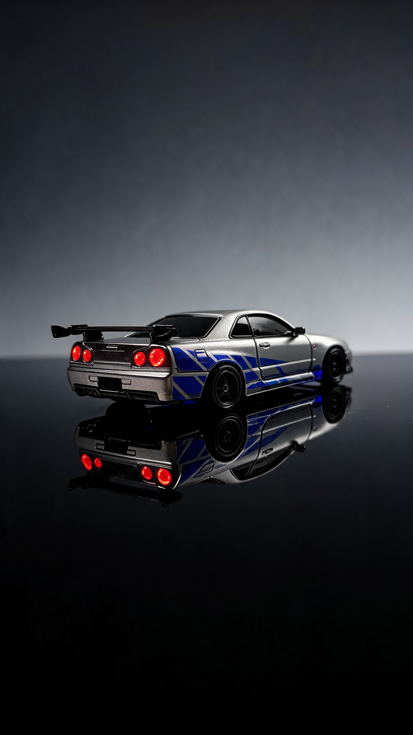 Skyline GTR Rc Car 4WD 1.43 Scale Fiber Body Professional Drift 18Kmph