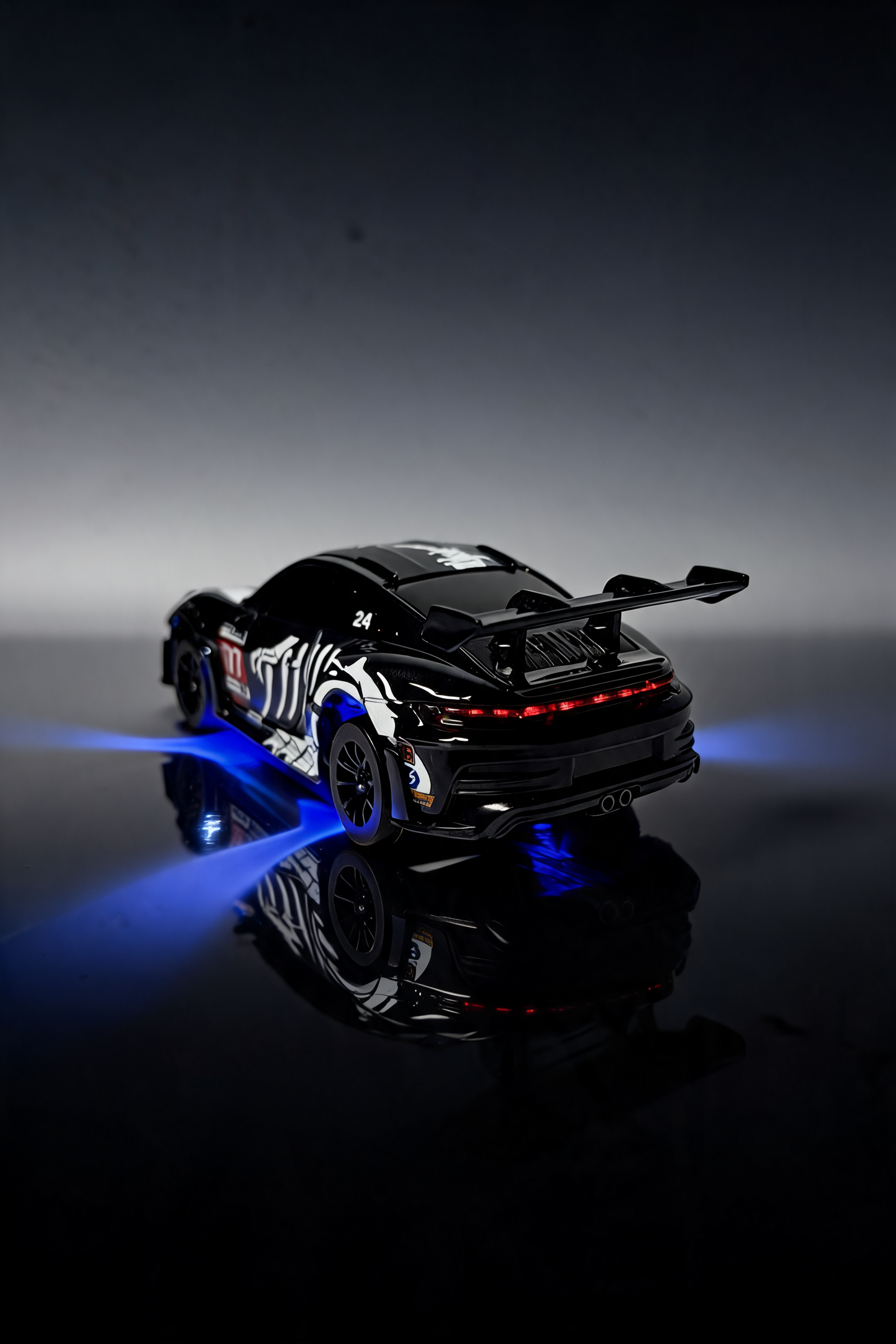 Skelton Edition Porsche 911 GTRS-2  1:43 Scale 4WD RC Drift Car