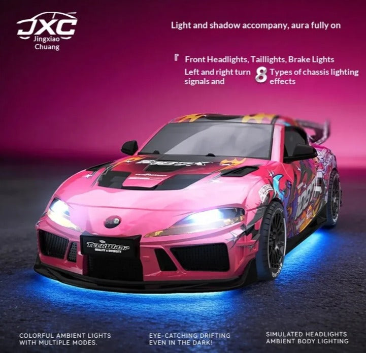 CC JXC SP4301 Official Licensed Supra 1/43 4WD Drift Car with Gyro